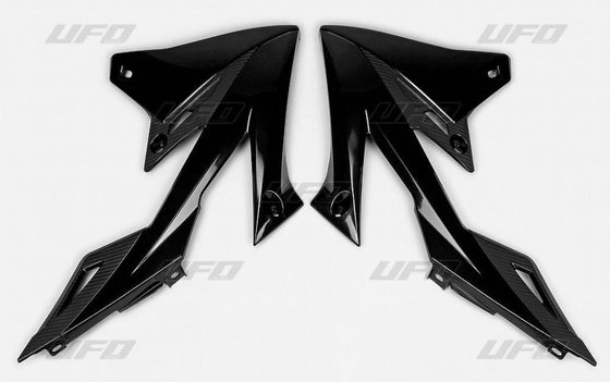 RM Z 450 (2018 - 2018) black radiator shroud for suzuki rmz450 2018 | UFO