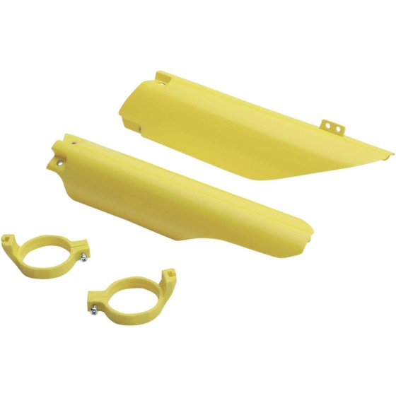 RM 250 (2004 - 2006) fork slider protectors - yellow | UFO