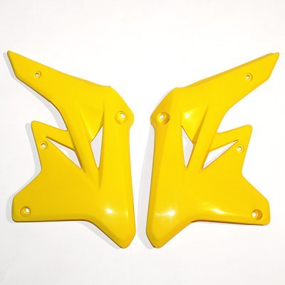 RM Z 250 (2007 - 2009) yellow radiator covers for suzuki rmz250 | UFO