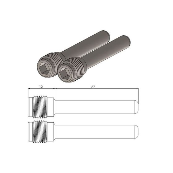 RM 250 (1987 - 1995) brake pad pin replacement | MOTO-MASTER