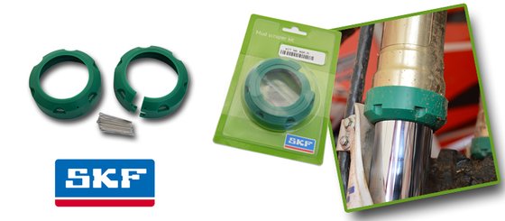 RM 125 (2001 - 2008) removable fork mud scraper kit | SKF