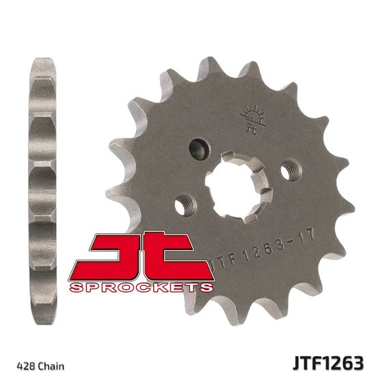 TM 100 (1974 - 1975) steel front sprocket | JT Sprockets