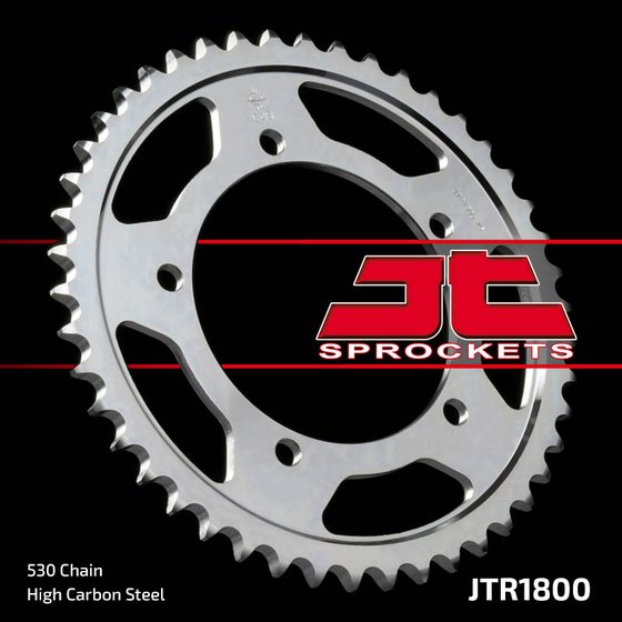 GSX 1300 R HAYABUSA (2008 - 2022) rear sprocket 43 tooth pitch 530 jtr180043 | JT Sprockets