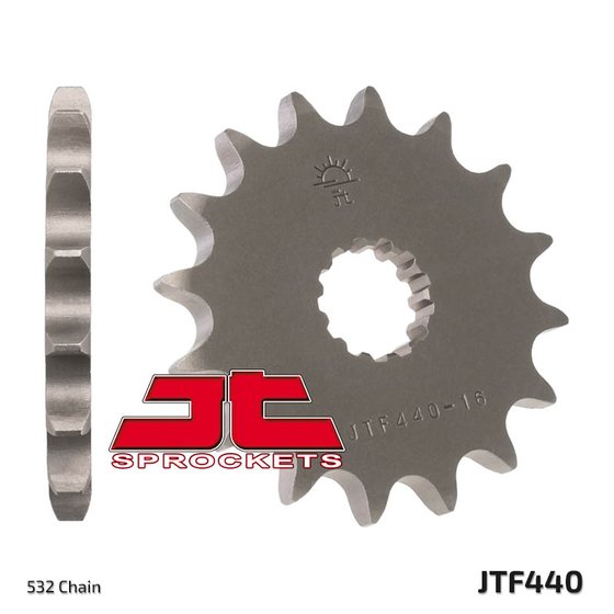 GSX 1100 F (1988 - 1996) steel front sprocket | JT Sprockets