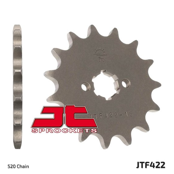 TF 185 (1981 - 2022) steel front sprocket | JT Sprockets