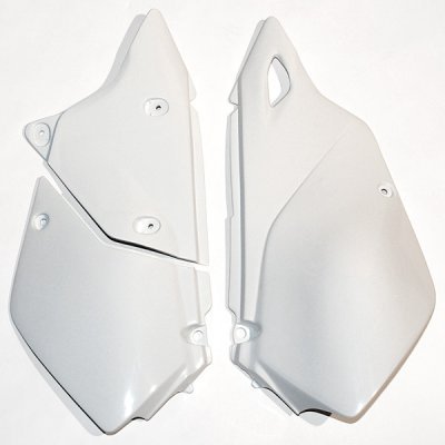 DR-Z 400 (2000 - 2018) white replacement side panels for suzuki drz400e | UFO