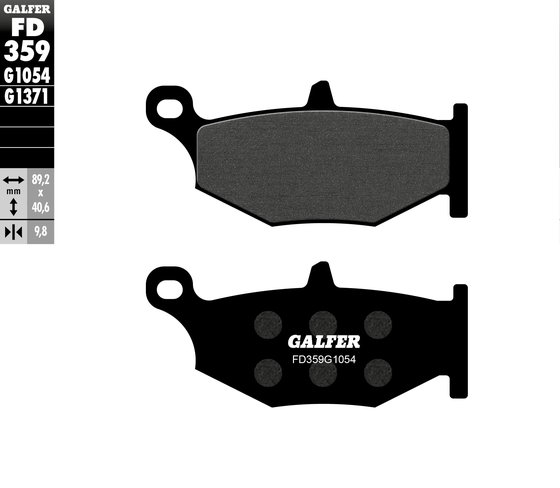 GSX R 600 (2006 - 2007) semi-metal brake pad | GALFER