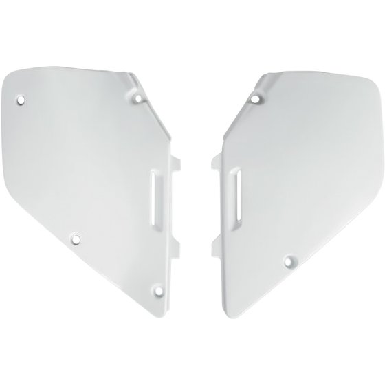 RM 125 (1996 - 2000) white side panels for suzuki rm125/250 (1996-2000) | UFO