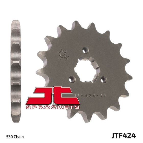 GT 380 (1973 - 1979) steel front sprocket | JT Sprockets