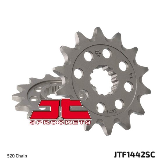 RM Z 450 (2013 - 2017) lightweight self-cleaning front sprocket | JT Sprockets