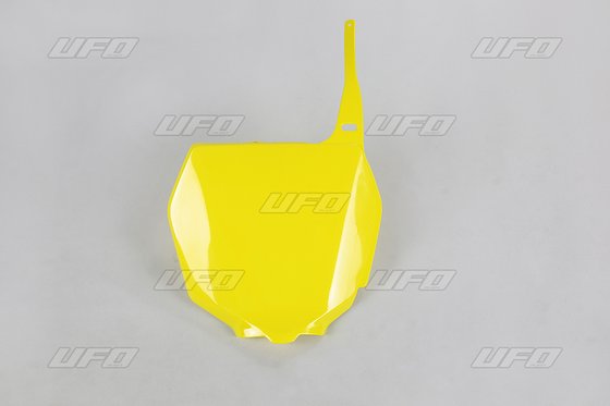 RM Z 250 (2007 - 2009) yellow front number plate for suzuki rm/rmz | UFO