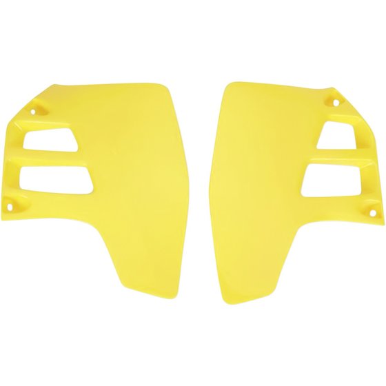 RM 125 (1992 - 1995) yellow radiator covers for suzuki rm125/250 (1989-1992) | UFO