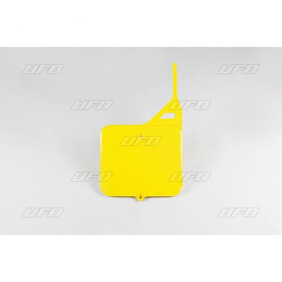 RM 250 (1987 - 1995) front number plate for suzuki rm125/250 rm - yellow | UFO