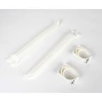 RM 250 (1991 - 1991) fork slider protectors white for suzuki rm125/250 | UFO