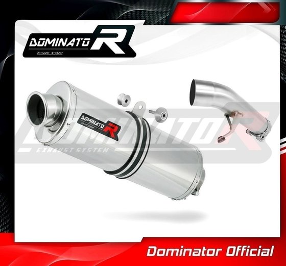 GSF 650 BANDIT (2007 - 2016) eu approved exhaust silencer ov | Dominator