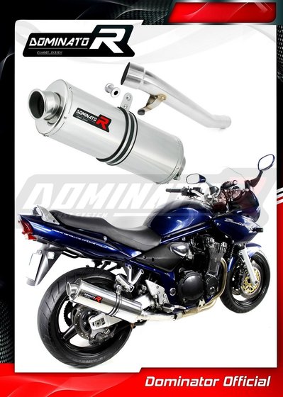 GSF 1200 BANDIT (2001 - 2005) exhaust silencer oval | Dominator