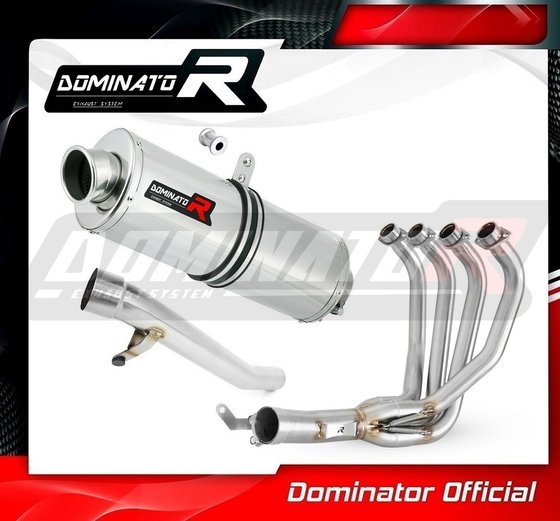 GSF 650 BANDIT (2005 - 2006) full exhaust system silencer ov | Dominator