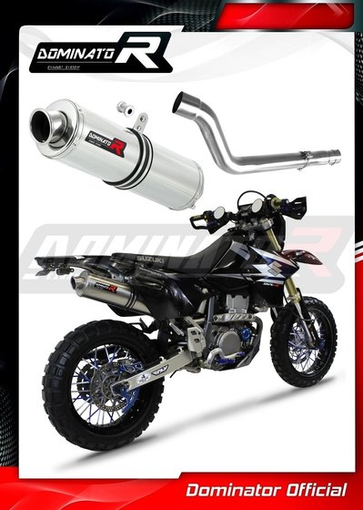 DR-Z 400 (2000 - 2019) exhaust silencer round | Dominator