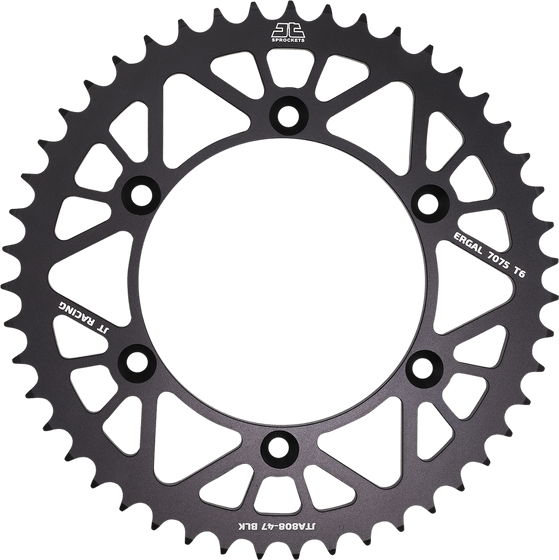 DR 350 (1990 - 1999) "racelite" aliuminio galinė lenktyninė žvaigždutė | JT Sprockets