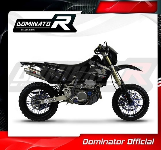 DR-Z 400 SM (2000 - 2019) exhaust silencer round | Dominator