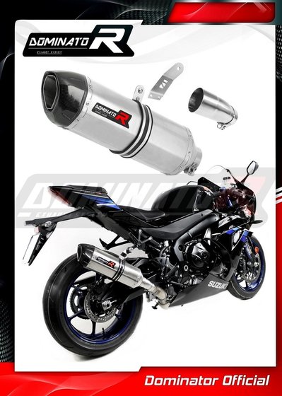 GSX-R 1000 (2017 - 2019) exhaust silencer hp1 | Dominator