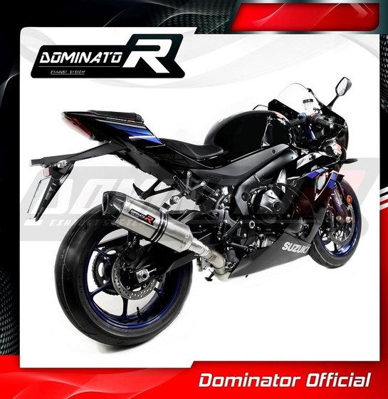 GSX-R 1000 (2017 - 2019) exhaust silencer hp1 | Dominator