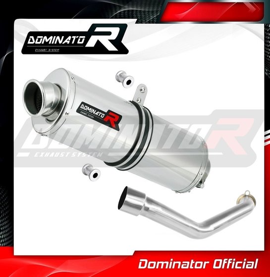 AN 400 BURGMAN (1998 - 2002) exhaust silencer oval | Dominator