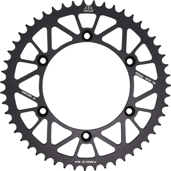 DR 350 (1990 - 1998) "racelite" aliuminio galinė lenktyninė žvaigždutė | JT Sprockets