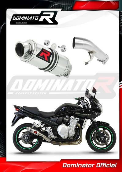 GSF 650 BANDIT (2007 - 2016) exhaust silencer muffler gp1 | Dominator