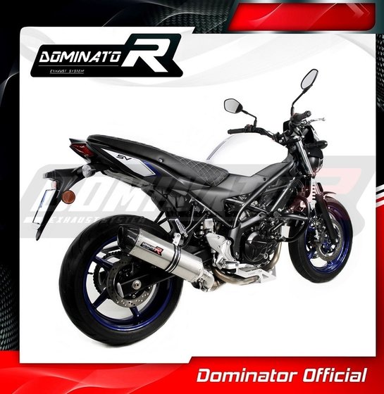 SV 650 (2016 - 2020) exhaust silencer hp1 | Dominator