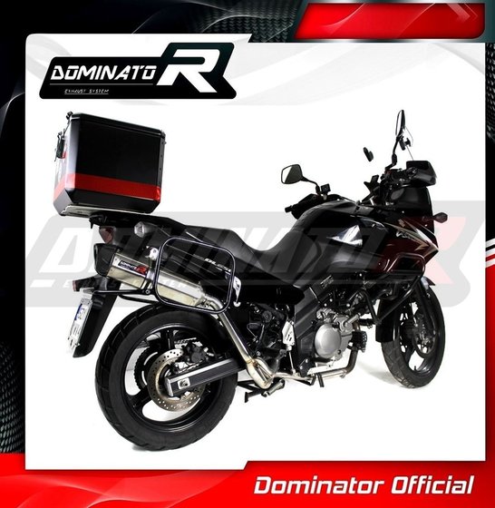 DL 650 V-STROM (2007 - 2011) exhaust silencer hp1 | Dominator