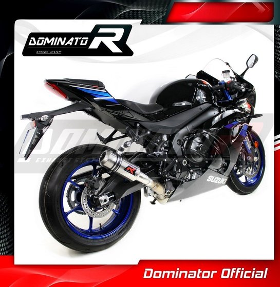 GSX-R 1000 (2017 - 2019) exhaust silencer gp | Dominator