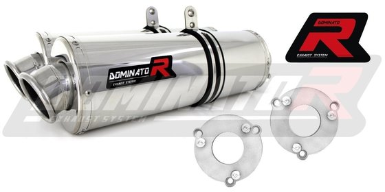 GSX-R 1000 (2007 - 2008) exhaust silencer oval | Dominator