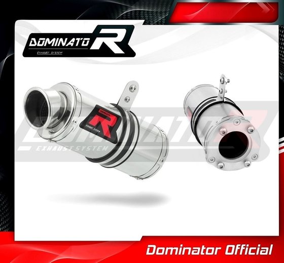 GSX-R 750 (2001 - 2005) exhaust silencer gp1 | Dominator