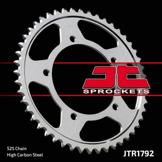 GSR 750 (2011 - 2017) plieninė galinė žvaigždutė | JT Sprockets