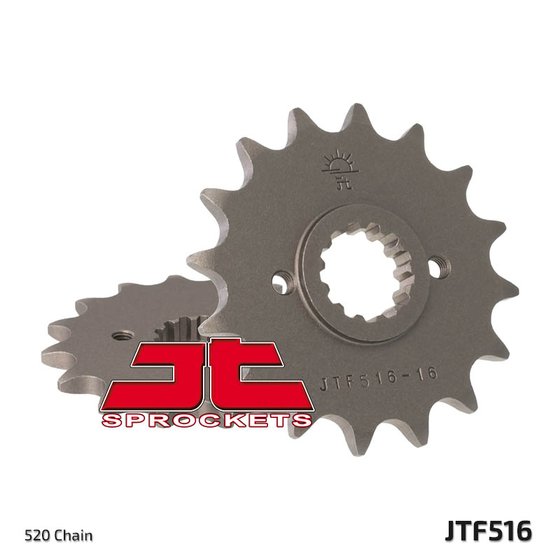 GS 500 F (2004 - 2010) priekinė žvaigždutė 15 dantukų žingsnis 520 jtf51615 | JT Sprockets