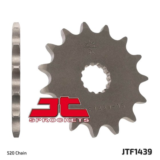 LT F 160 (1991 - 2001) plieninė priekinė žvaigždutė | JT Sprockets