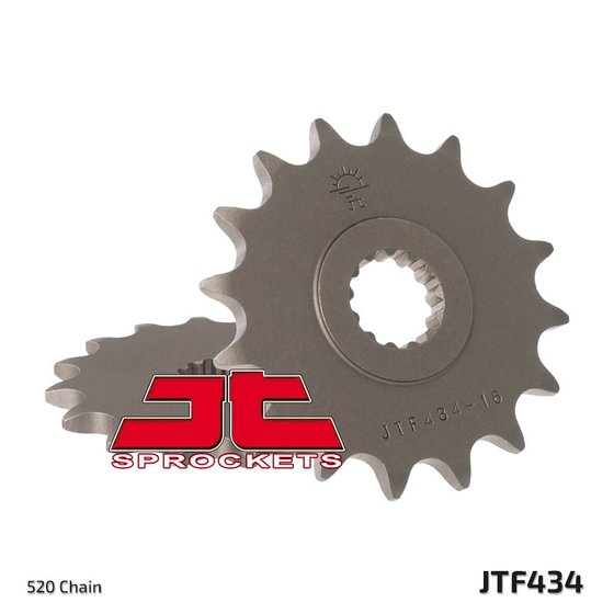 GF 250 D (1988 - 1988) plieninė priekinė žvaigždutė | JT Sprockets