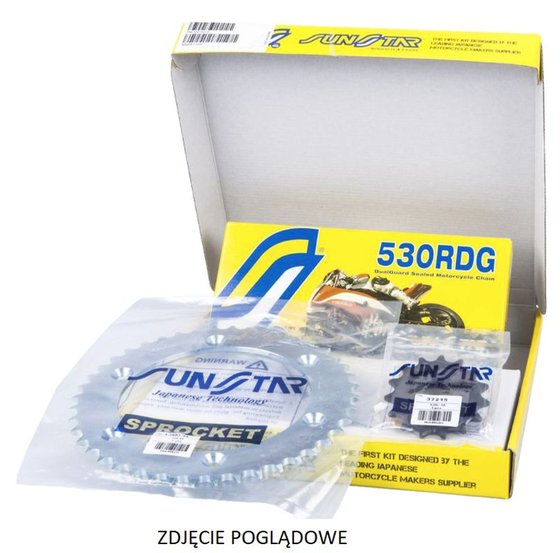 GSX-R 1000 (2001 - 2006) plieninių standartinių grandinių rinkinys, skirtas gsxr1000 | SUNSTAR SPROCKETS