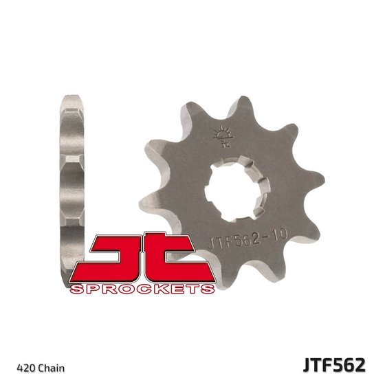 ZR 50 (1980 - 2022) plieninė priekinė žvaigždutė | JT Sprockets