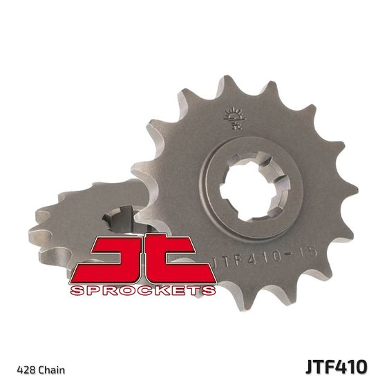 GS 125 E (1997 - 1998) plieninė priekinė žvaigždutė | JT Sprockets