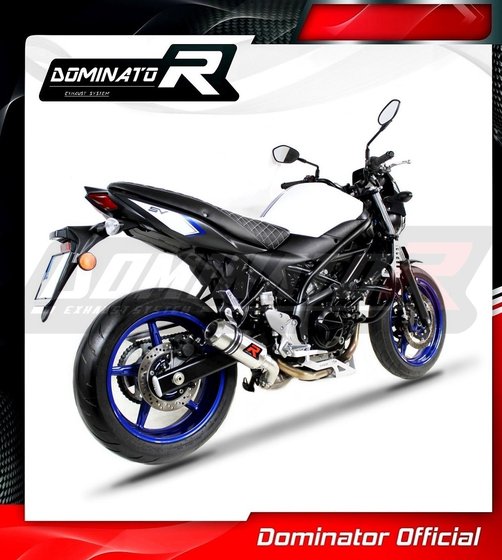 SV 650 (2016 - 2022) exhaust silencer gp | Dominator