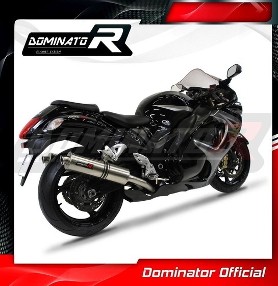 GSX 1300 R HAYABUSA (2008 - 2019) exhaust silencer round | Dominator