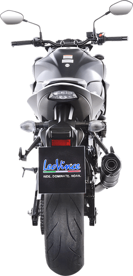 GSX S 750 (2017 - 2020) lv one evo carbon slip-on muffler | LEOVINCE