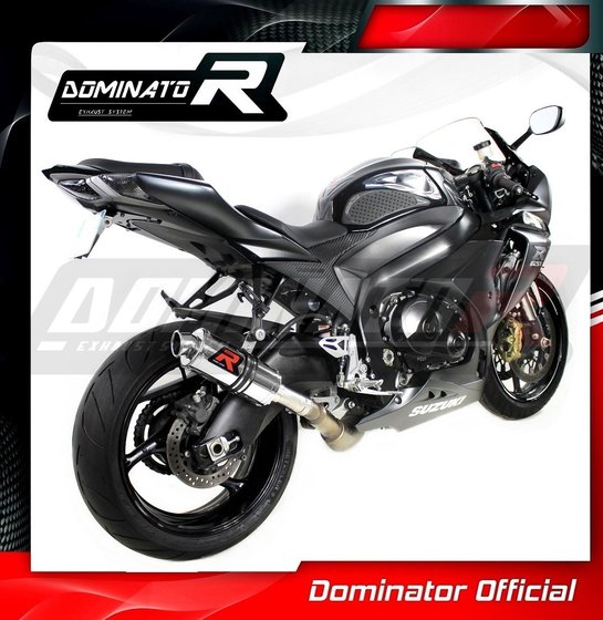 GSX-R 1000 (2012 - 2016) exhaust silencer gp1 | Dominator