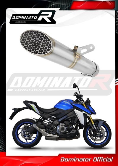 GSX-S 1000 (2021 - 2023) exhaust silencer muffler gp3 | Dominator