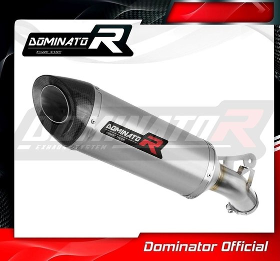 GSX-S 1000 GT (2021 - 2023) exhaust silencer muffler hp8 + db killer | Dominator