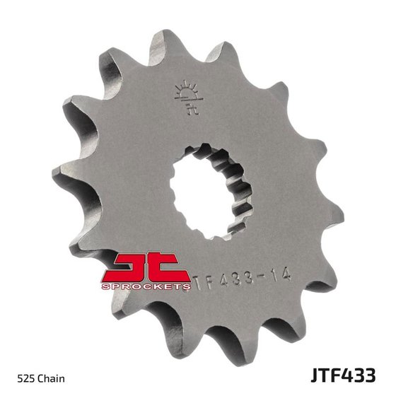 TS 250 (1975 - 1983) steel front sprocket | JT Sprockets