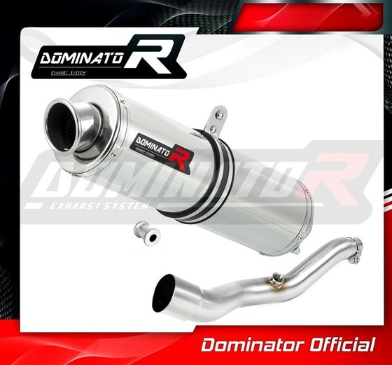 AN 400 BURGMAN (2007 - 2016) exhaust silencer round | Dominator