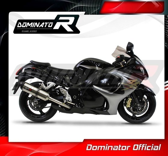 GSX 1300 R HAYABUSA (2008 - 2019) exhaust silencer hp1 | Dominator